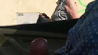 Blondīne pie liešanas kā dāvanu viņa ieguva Rimming