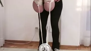 Liels kails tētis fucked pameita un cumshot iekšā